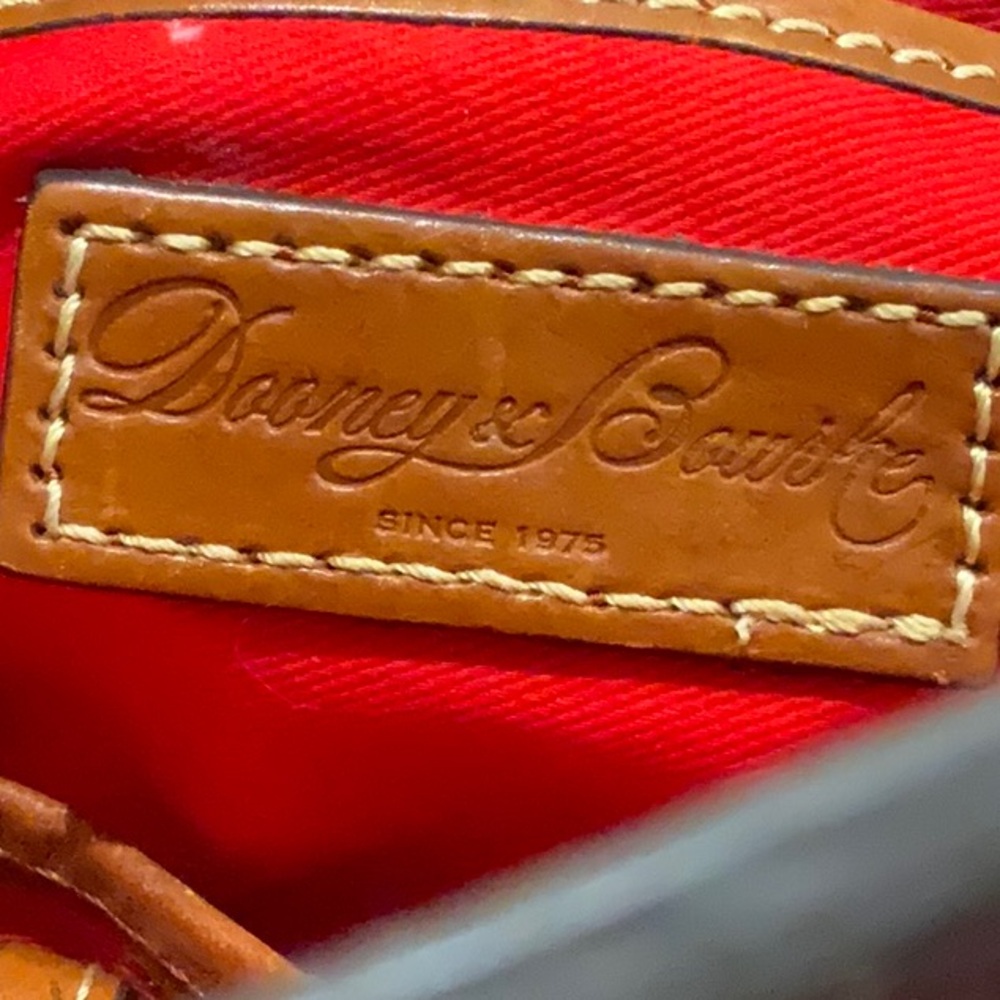 Dooney & Bourke Leather Shoulder Bag - Picture 7 of 9